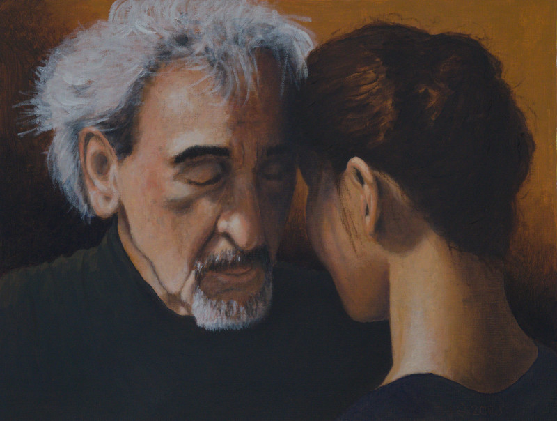 Tango dansend paar.