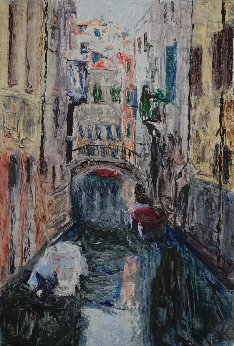 Kanaal in Italië