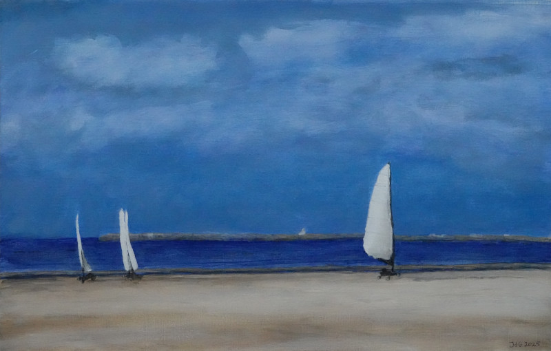 Winter beach